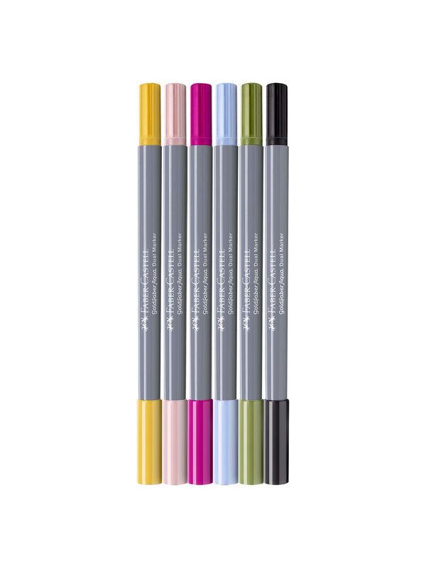 Faber-Castell Goldfaber Aqua Dual Marker Bloom 6pk