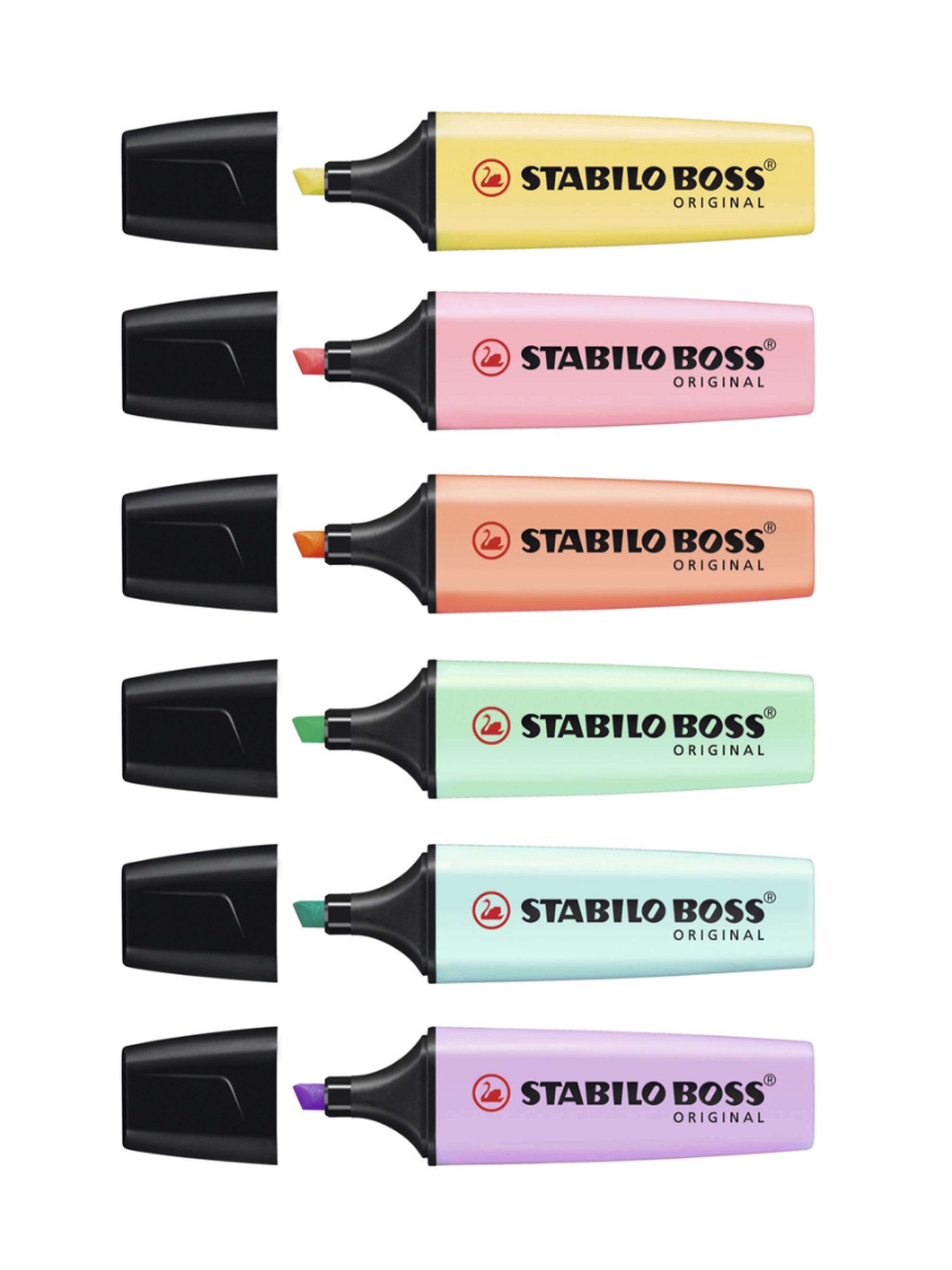 Stabilo BOSS Highlighter Pastell 6pk