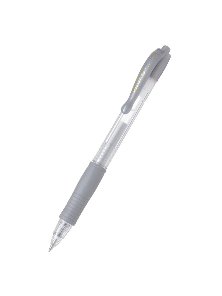 pilot G2 gelpenn kulepenn 0,7 sølv