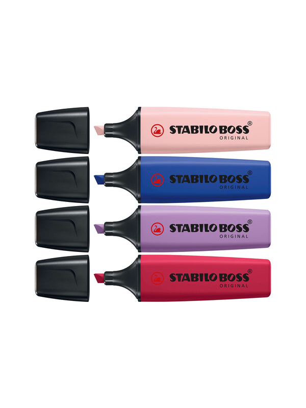 Stabilo BOSS Highlighter Wildflower 4pk