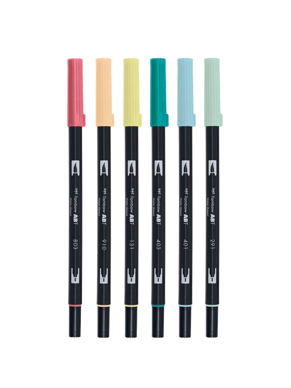 Tombow ABT Dual Brush 6pk Candy